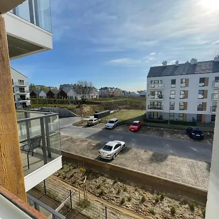 شقة Apartament Szmaragdowy غدانسك